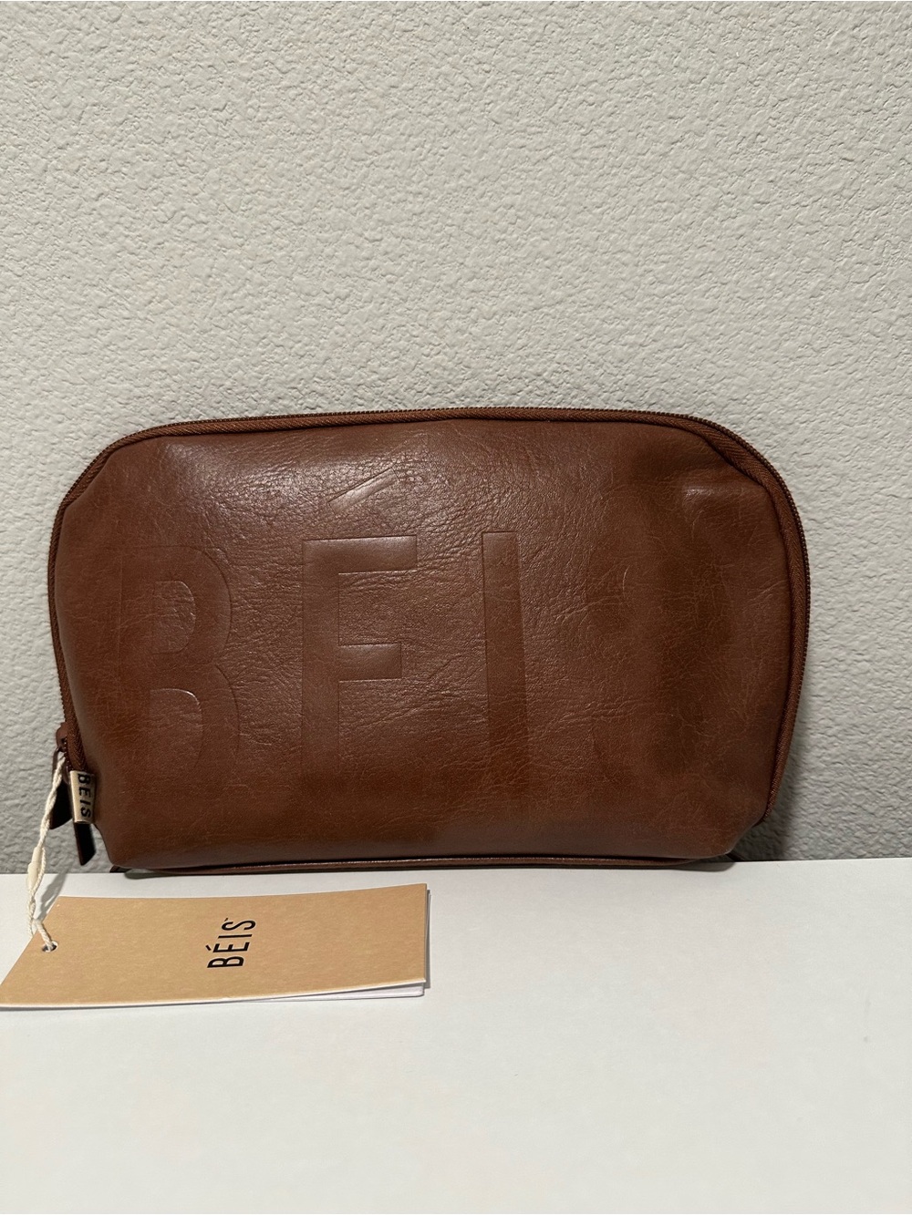 BEIS Cosmetic Pouches Set in Maple